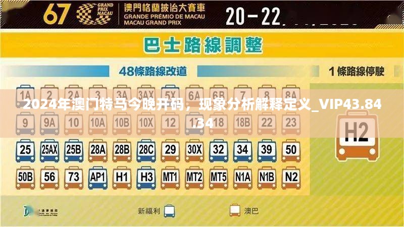 2024年澳门特马今晚开码，现象分析解释定义_VIP43.84.34