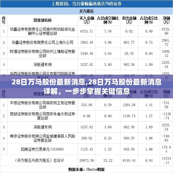 最新消息揭秘，万马股份动态详解与关键信息掌握