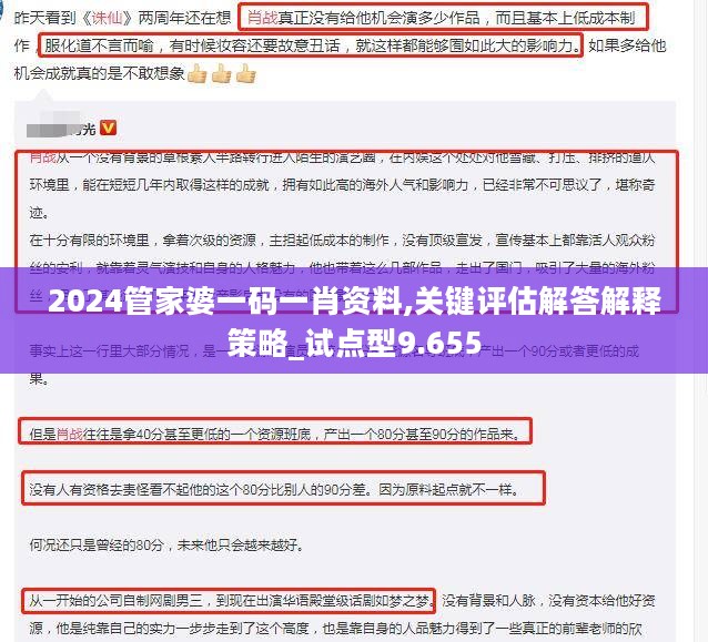 2024管家婆一码一肖资料,关键评估解答解释策略_试点型9.655