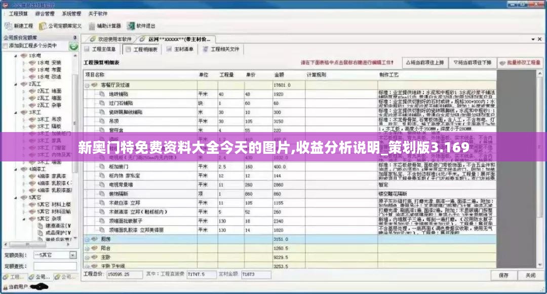 新奥门特免费资料大全今天的图片,收益分析说明_策划版3.169