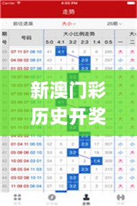 新澳门彩历史开奖结果走势图,多样解答解释落实_精致版0.817