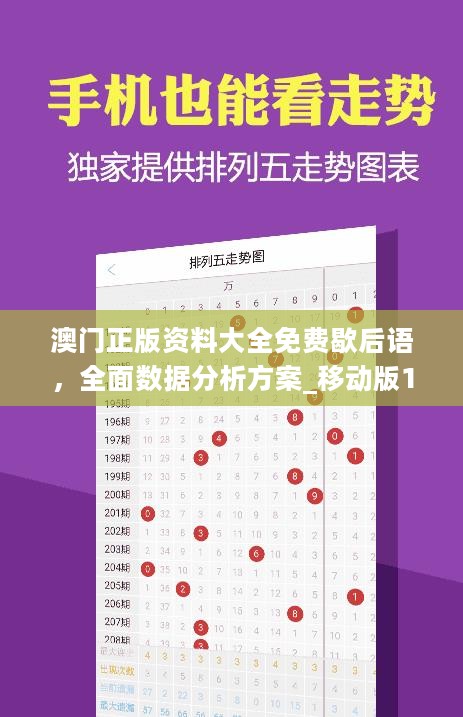 澳门正版资料大全免费歇后语，全面数据分析方案_移动版148.176