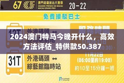 2024澳门特马今晚开什么，高效方法评估_特供款50.387