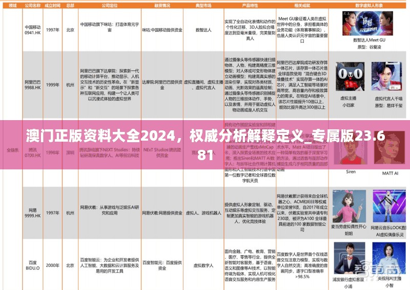 澳门正版资料大全2024，权威分析解释定义_专属版23.681