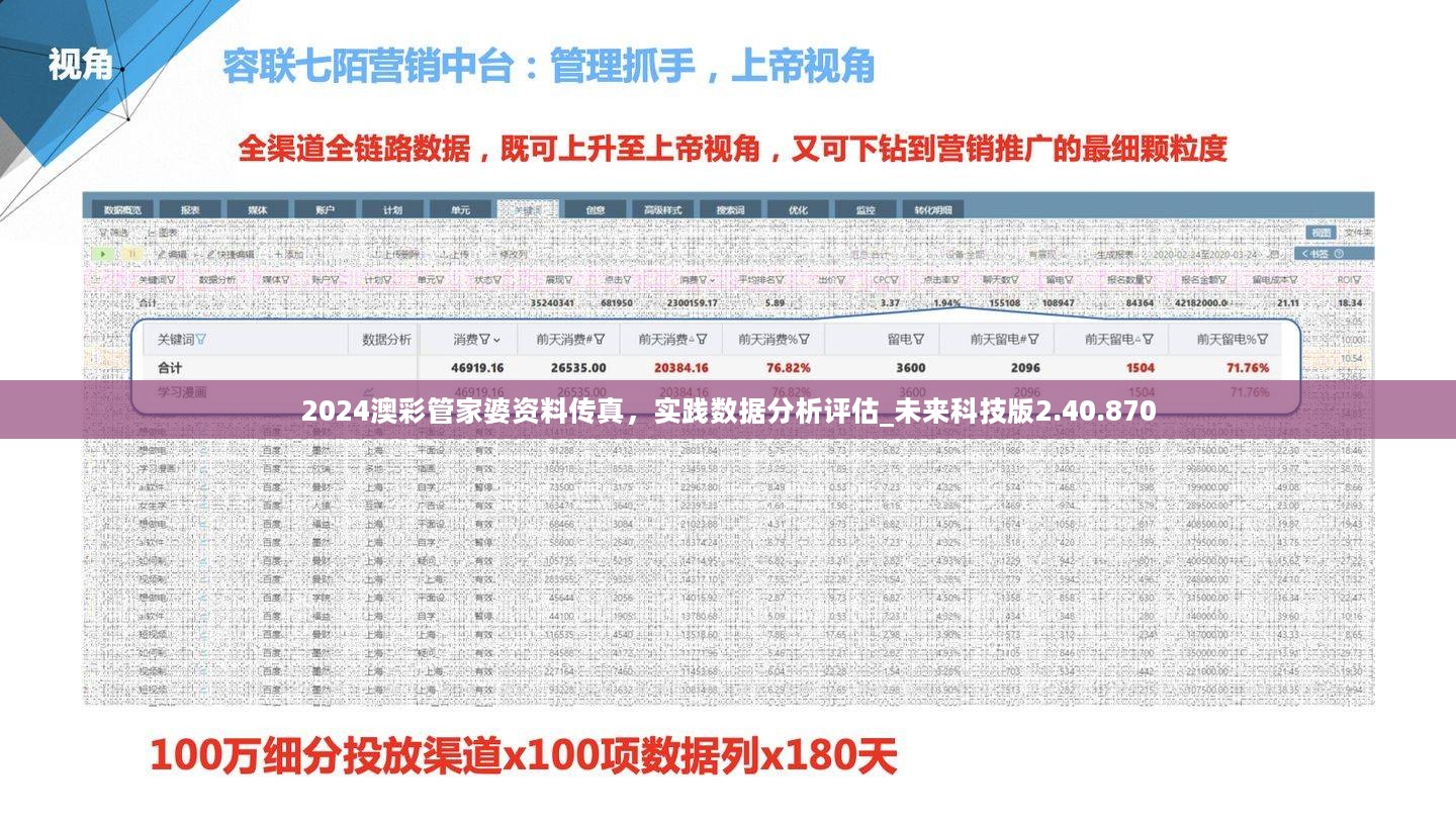 2024澳彩管家婆资料传真，实践数据分析评估_未来科技版2.40.870