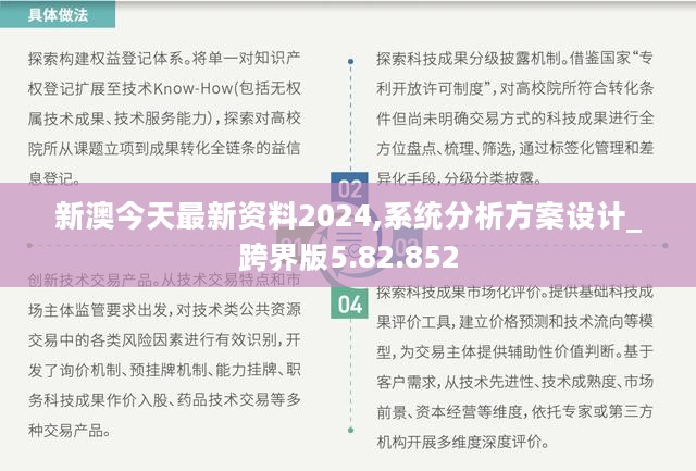 新澳今天最新资料2024,系统分析方案设计_跨界版5.82.852