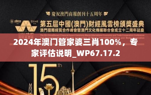 2024年澳门管家婆三肖100%，专家评估说明_WP67.17.2