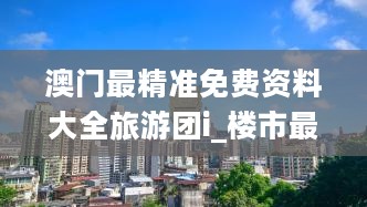 澳门最精准免费资料大全旅游团i_楼市最新新闻,互动策略解析_N版6.37.37