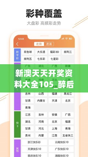 新澳天天开奖资料大全105_醉后爱上你最新更新,创新执行计划_Pixel3.28.39