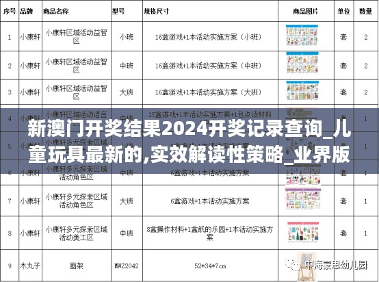 新澳门开奖结果2024开奖记录查询_儿童玩具最新的,实效解读性策略_业界版7.49.38