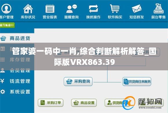 管家婆一码中一肖,综合判断解析解答_国际版VRX863.39