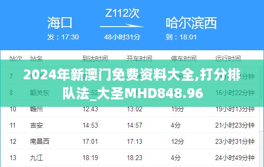 2024年新澳门免费资料大全,打分排队法_大圣MHD848.96