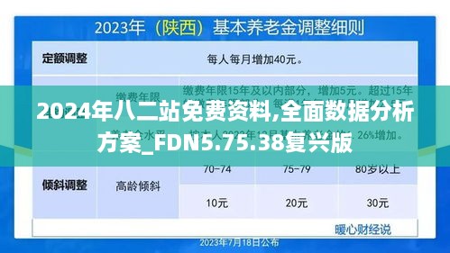 2024年八二站免费资料,全面数据分析方案_FDN5.75.38复兴版