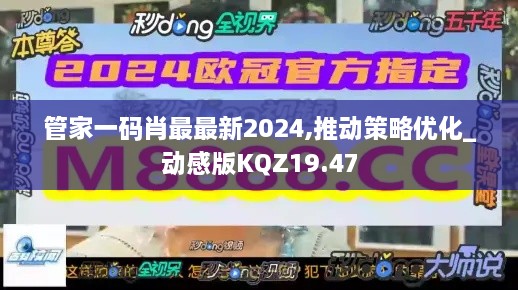 管家一码肖最最新2024,推动策略优化_动感版KQZ19.47