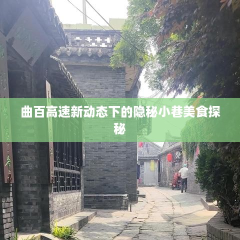 曲百高速新动态下的隐秘小巷美食探秘之旅