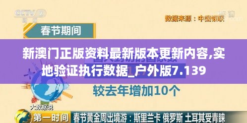 新澳门正版资料最新版本更新内容,实地验证执行数据_户外版7.139