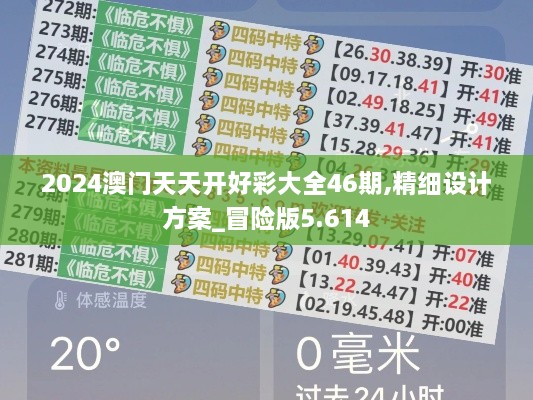 2024澳门天天开好彩大全46期,精细设计方案_冒险版5.614