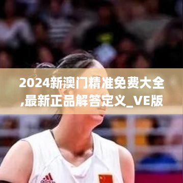 2024新澳门精准免费大全,最新正品解答定义_VE版1.176