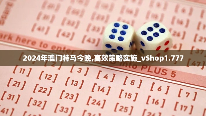 2024年澳门特马今晚,高效策略实施_vShop1.777