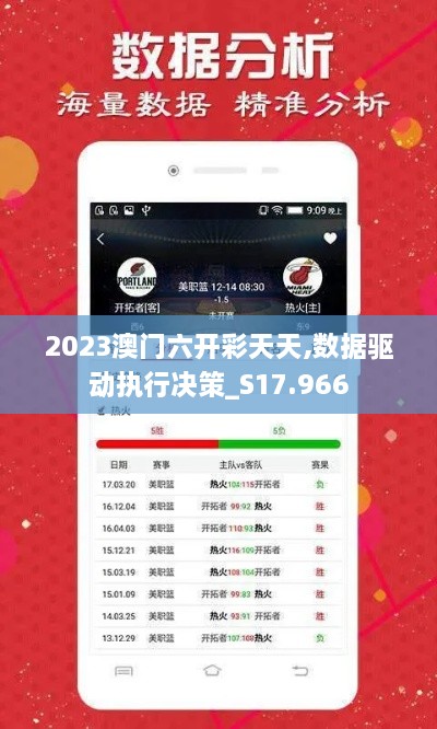 2023澳门六开彩天天,数据驱动执行决策_S17.966