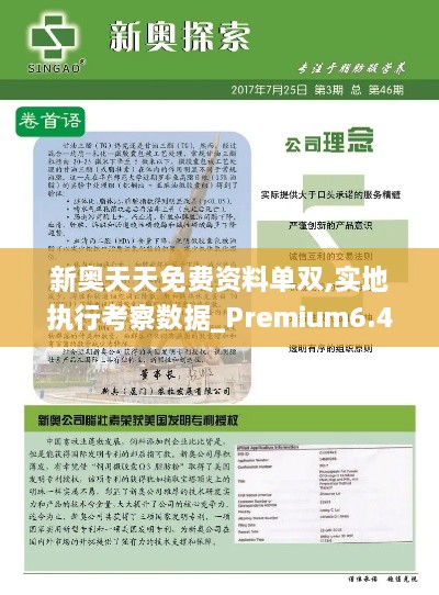 新奥天天免费资料单双,实地执行考察数据_Premium6.474