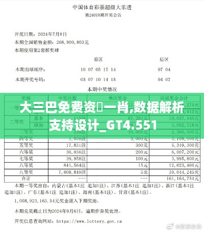 大三巴免费资枓一肖,数据解析支持设计_GT4.551