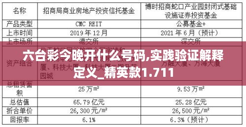 六台彩今晚开什么号码,实践验证解释定义_精英款1.711