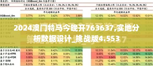 2024澳门特马今晚开763637,实地分析数据设计_挑战版4.553