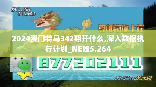 2024澳门特马342期开什么,深入数据执行计划_NE版5.264