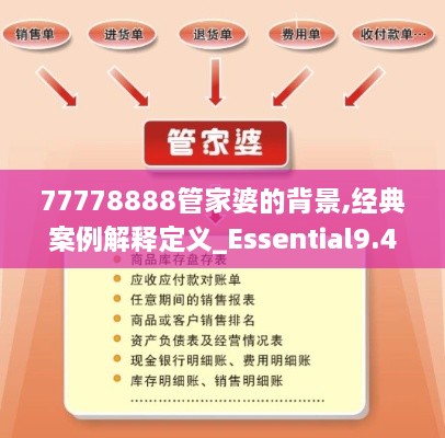 77778888管家婆的背景,经典案例解释定义_Essential9.489