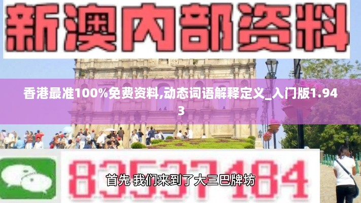 香港最准100%免费资料,动态词语解释定义_入门版1.943