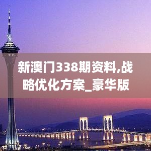 新澳门338期资料,战略优化方案_豪华版6.615