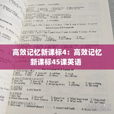 高效记忆新课标4：高效记忆新课标45课英语 