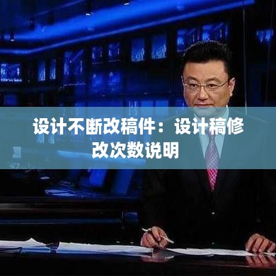 设计不断改稿件：设计稿修改次数说明 