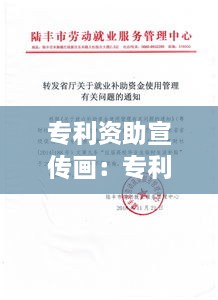 专利资助宣传画：专利资助资金如何入账 