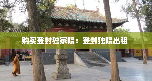 购买登封独家院：登封独院出租 