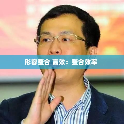 形容整合 高效：整合效率 