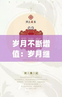 岁月不断增值：岁月继续 