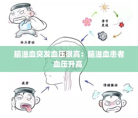 脑溢血突发血压很高：脑溢血患者血压升高 