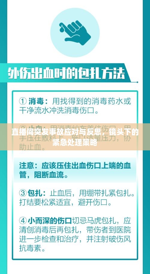 直播间突发事故应对与反思，镜头下的紧急处理策略