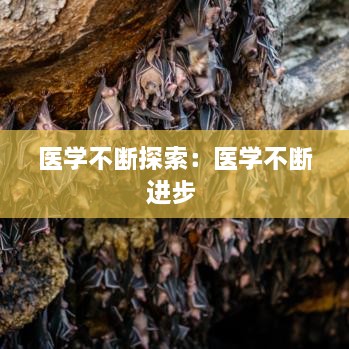 医学不断探索：医学不断进步 