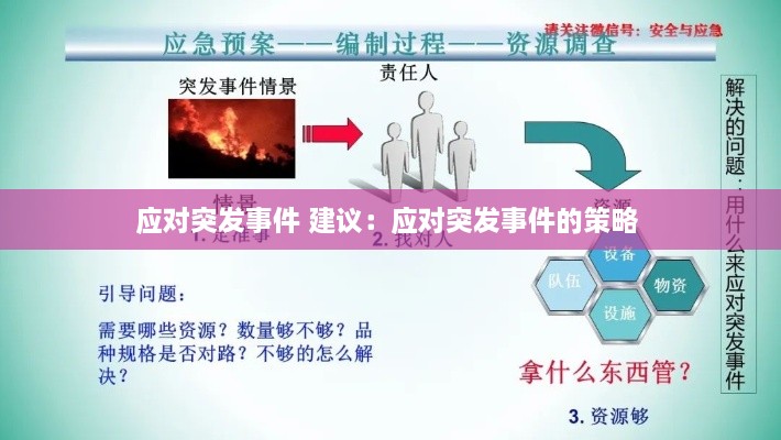 应对突发事件 建议：应对突发事件的策略 