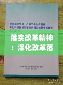 落实改革精神：深化改革落实情况的报告 