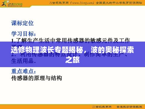 选修物理波长专题揭秘，波的奥秘探索之旅