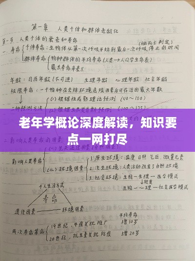 老年学概论深度解读，知识要点一网打尽