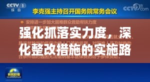 强化抓落实力度，深化整改措施的实施路径探索