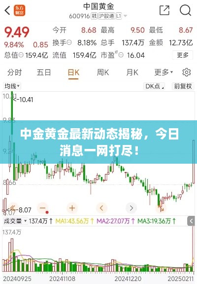 中金黄金最新动态揭秘，今日消息一网打尽！