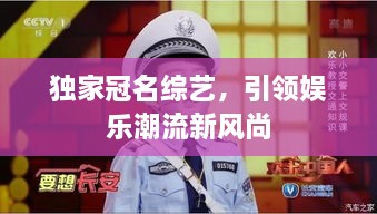 独家冠名综艺，引领娱乐潮流新风尚