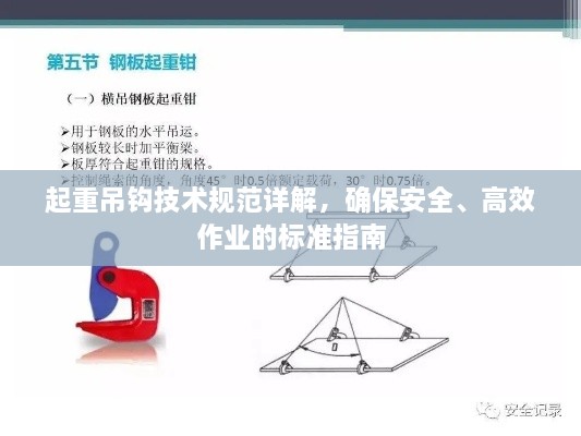 起重吊钩技术规范详解，确保安全、高效作业的标准指南