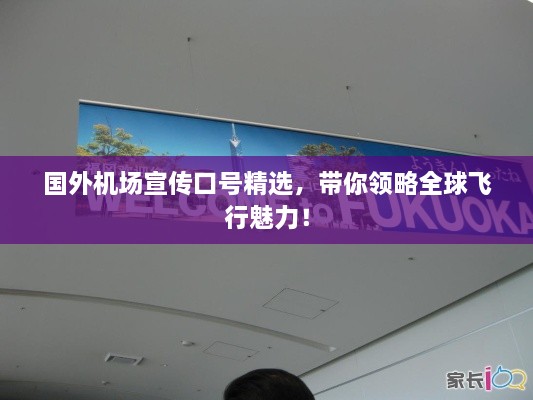 国外机场宣传口号精选，带你领略全球飞行魅力！